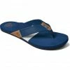 Reef Tri Newport Flip Sandals Men navy/white 2 Reef Tri Newport Flip Sandals Men navy/white -Cheap Casual Sandals Store reef tri newport flip sandals men navy white 1