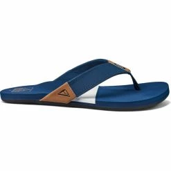 Reef Tri Newport Flip Sandals Men navy/white 8 Reef Tri Newport Flip Sandals Men navy/white -Cheap Casual Sandals Store reef tri newport flip sandals men navy white 3