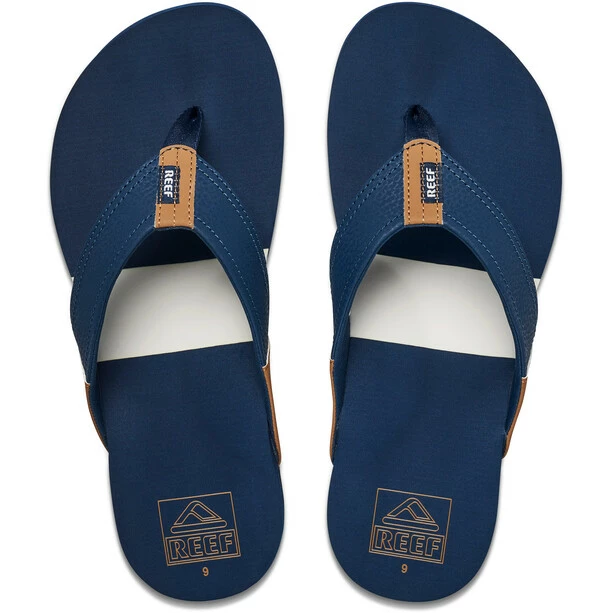 Reef Tri Newport Flip Sandals Men navy/white 6 Reef Tri Newport Flip Sandals Men navy/white - Image 4