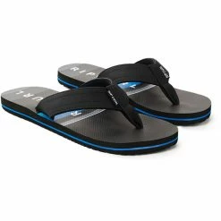 Rip Curl Ripper Open Flips Boys black/grey/blue