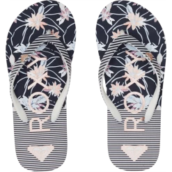 Roxy RG Pebbles VII Sandals Girls white/stripe -Cheap Casual Sandals Store roxy rg pebbles vii sandals girls white stripe 4