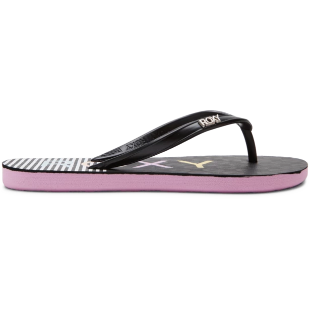Roxy RG Viva Stamp II Sandals Girls black/berry 5 Roxy RG Viva Stamp II Sandals Girls black/berry - Image 3