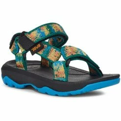 Teva Hurricane XLT 2 Sandals Kids iridescense ibiza blue/nectarine
