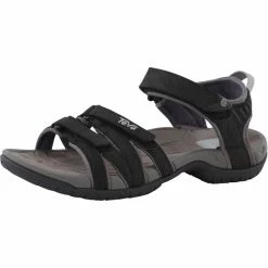 Teva Tirra Leather Sandals Women black
