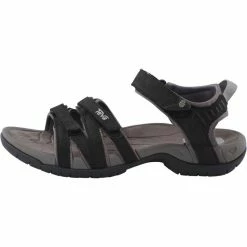 Teva Tirra Leather Sandals Women black -Cheap Casual Sandals Store teva tirra leather sandals women black 5