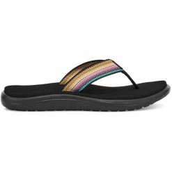 Teva Voya Flips Women antiguous black multi