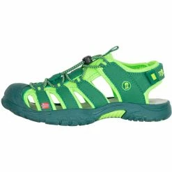 TROLLKIDS Kvalvika Sandals Kids dark green/light green