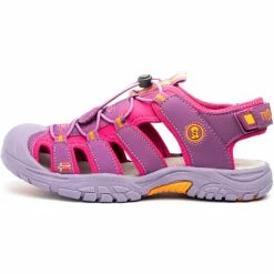 TROLLKIDS Kvalvika Sandals Kids dark rose/orange
