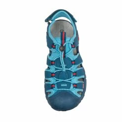 TROLLKIDS Kvalvika Sandals Kids dolphin blue/spicy red -Cheap Casual Sandals Store trollkids kvalvika sandals kids dolphin blue spicy red 3