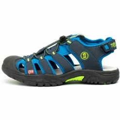 TROLLKIDS Kvalvika Sandals Kids navy/viper green