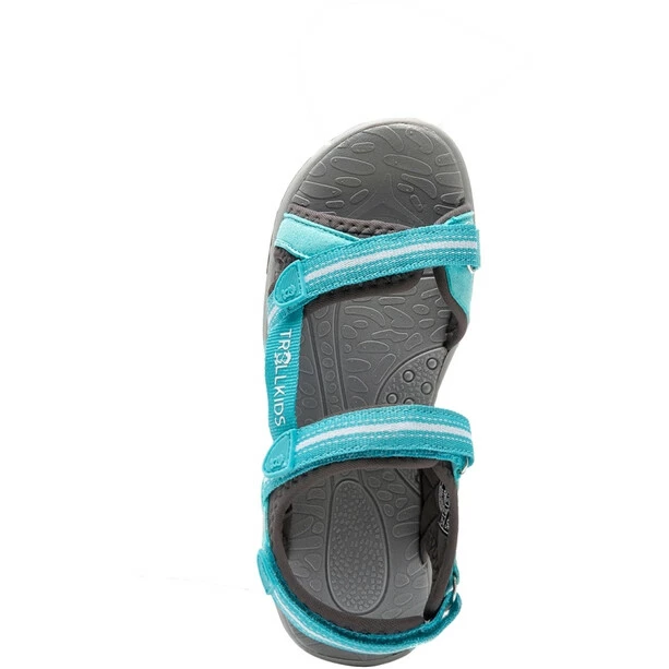 TROLLKIDS Preikestolen Sandals Girls mint/ grey 8 TROLLKIDS Preikestolen Sandals Girls mint/ grey - Image 6