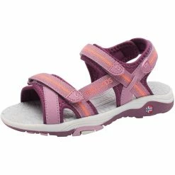 TROLLKIDS Preikestolen Sandals Girls mulberry/peach